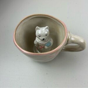 Urban Outfitters Hidden Cat Peekaboo Mug